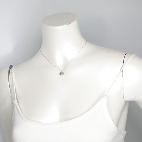 Vintage Satya Sterling Silver .925 Lotus Pendant & Necklace Chain Jewelry Flower - Picture 5 of 13
